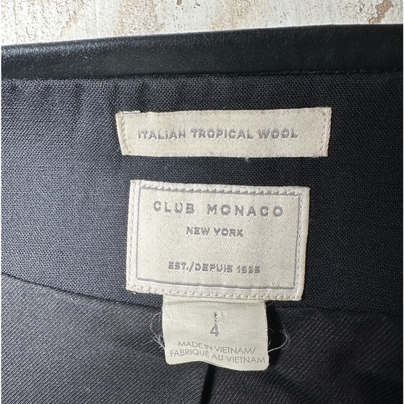 Club Monaco Jacket - Black Size 4 - Picture 6 of 8